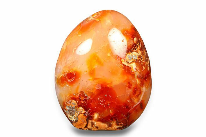 Free-Standing, Polished Carnelian Agate - Madagascar #283451